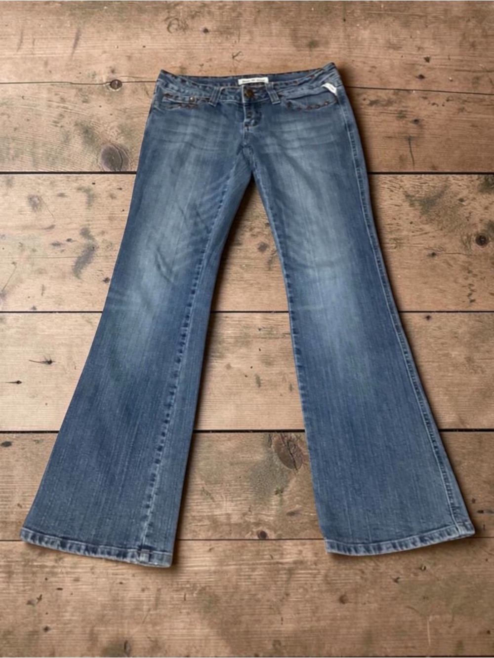 Zana Di Studded Boot Cut Jeans